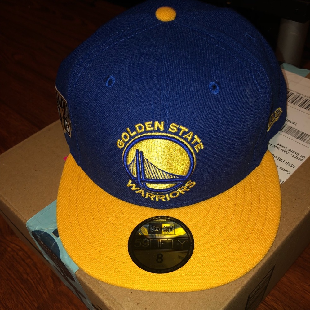Warriors New Era Cap 2018 Finals 59fifty fitted 8